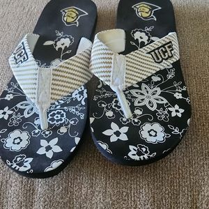UCF womens flip flops